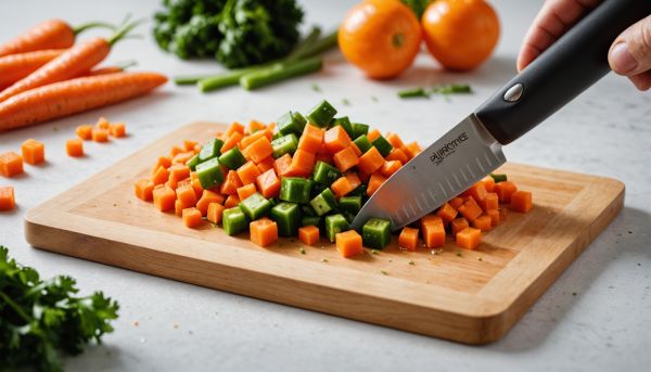 Comment tailler ses légumes en brunoise régulière ?
