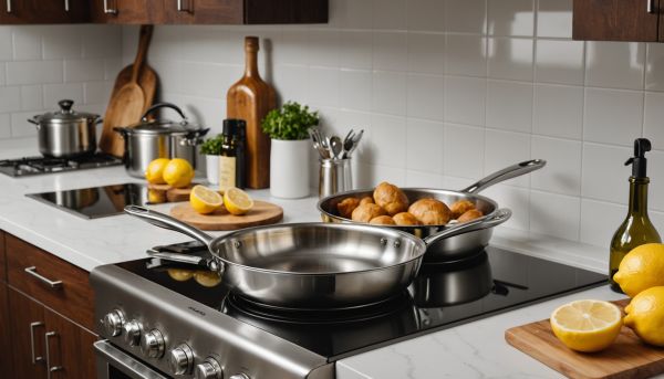 Entretenir une poêle en inox pour qu'elle dure 10 ans